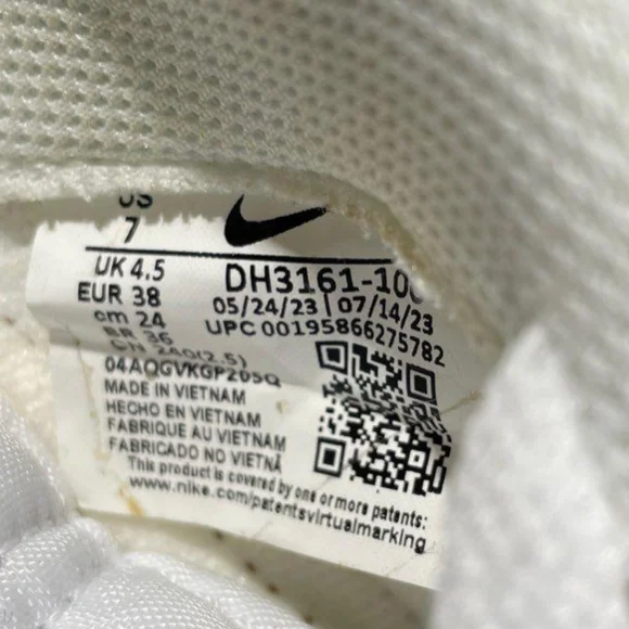 Nike Court Legacy Lift Platform Sneakers Size 7 MSRP $94.99 - Picture 11 of 11